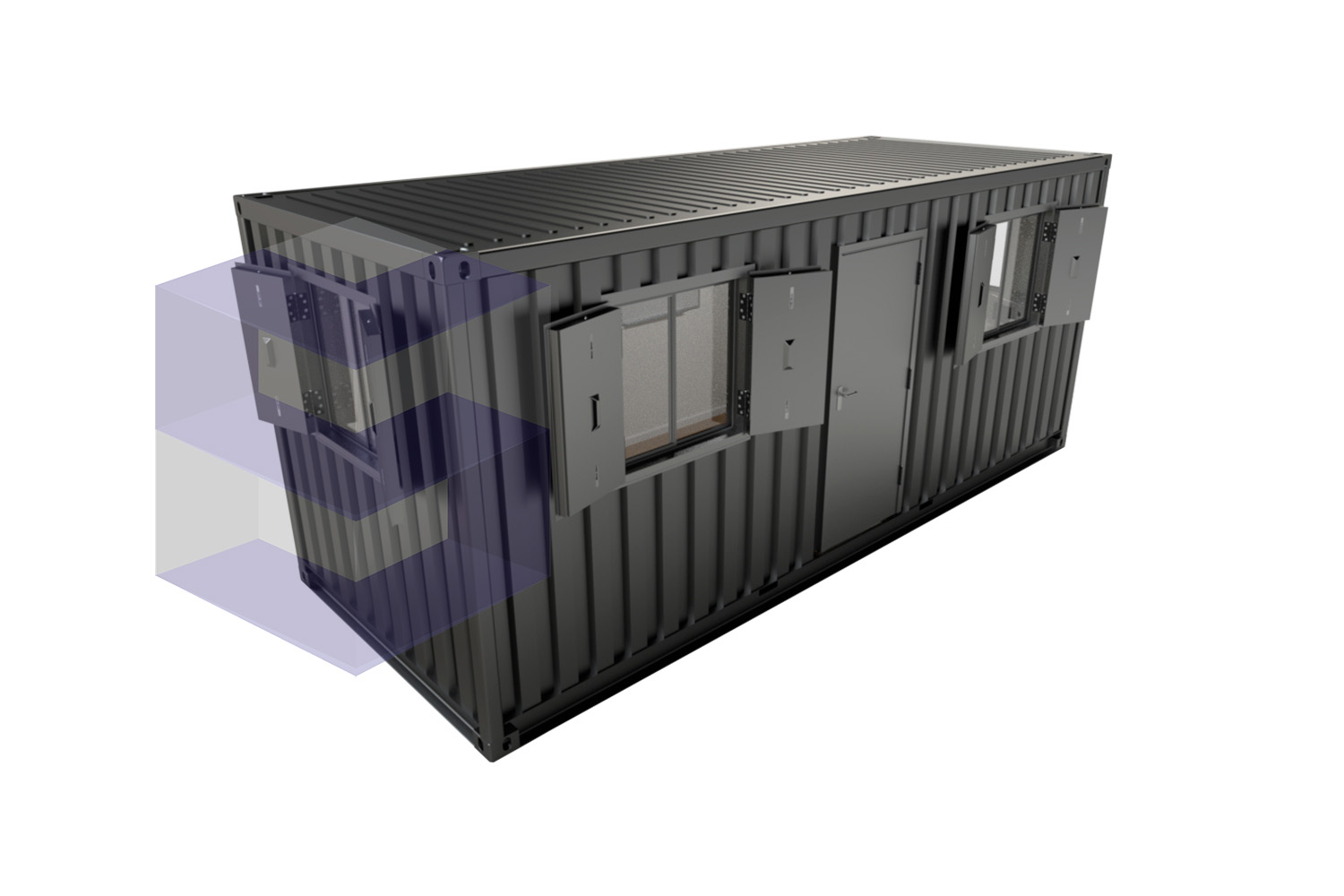 контейнерный шкаф модуль xl