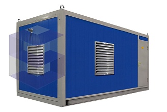 Блок-контейнер для электростанции газового типа БКДЭ-2