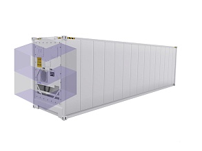 Изотермический рефрижераторный контейнер 40 футов